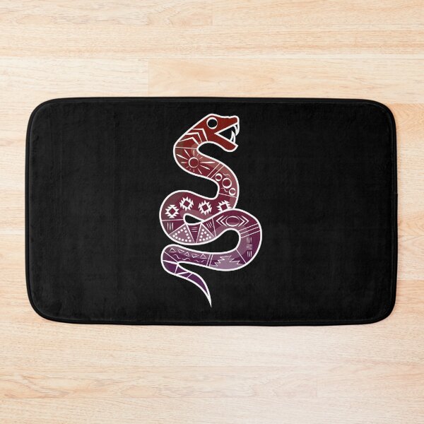 Item preview, Mexican Aztec Snake Design Red and purple designed and sold by Jake Purcell.