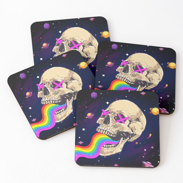 Item preview, Skull Rainbow Vomiit  designed and sold by hempress.
