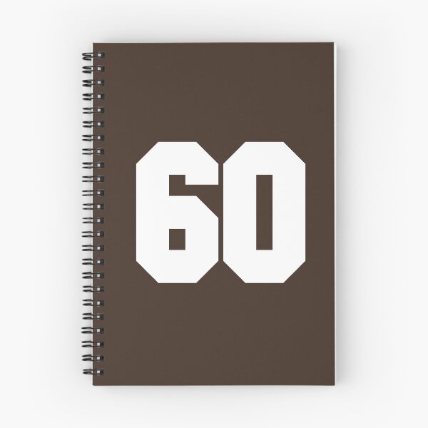 Item preview, 60 Number Cleveland Sports Sixty Brown Jersey designed and sold by HelloFromAja.