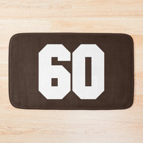 Item preview, 60 Number Cleveland Sports Sixty Brown Jersey designed and sold by HelloFromAja.