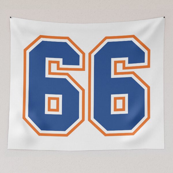 Item preview, Sixty-Six Jersey Number Sports 66 designed and sold by HelloFromAja.