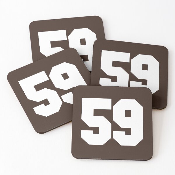 Item preview, 59 Number Cleveland Sports Fifty-Nine Brown Jersey designed and sold by HelloFromAja.