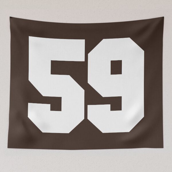 Item preview, 59 Number Cleveland Sports Fifty-Nine Brown Jersey designed and sold by HelloFromAja.