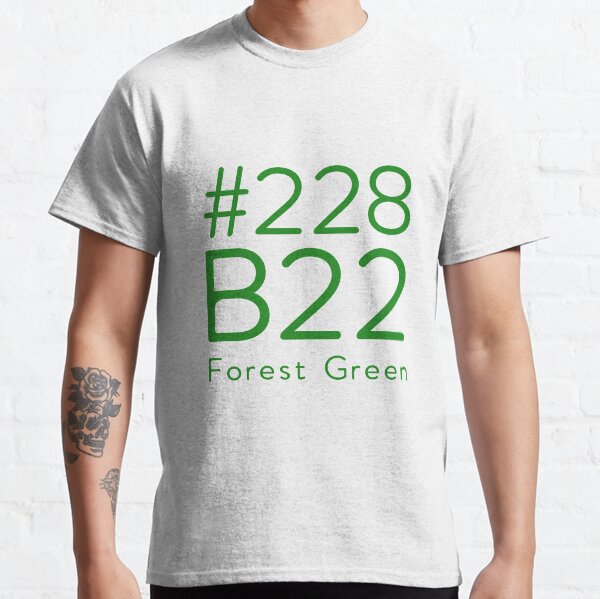 # 228B22 forest green RGB color Classic T-Shirt