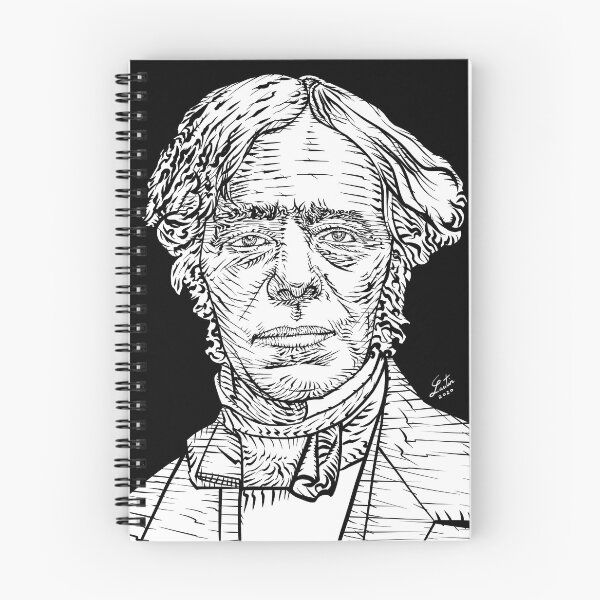 Item preview, MICHAEL FARADAY ink portrait designed and sold by lautir.