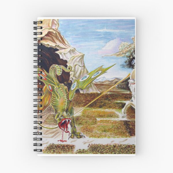 Item preview, San Giorgio e il Drago, inspired by Paolo Uccello designed and sold by Francesca Romana Brogani.