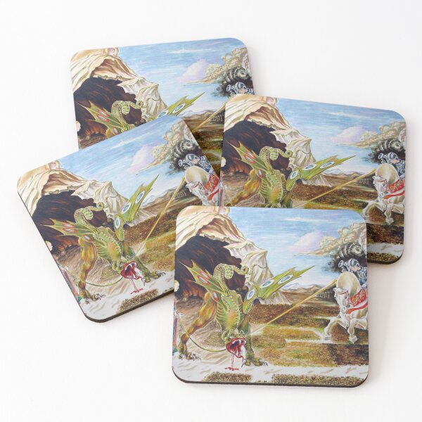 Item preview, San Giorgio e il Drago, inspired by Paolo Uccello designed and sold by Francesca Romana Brogani.