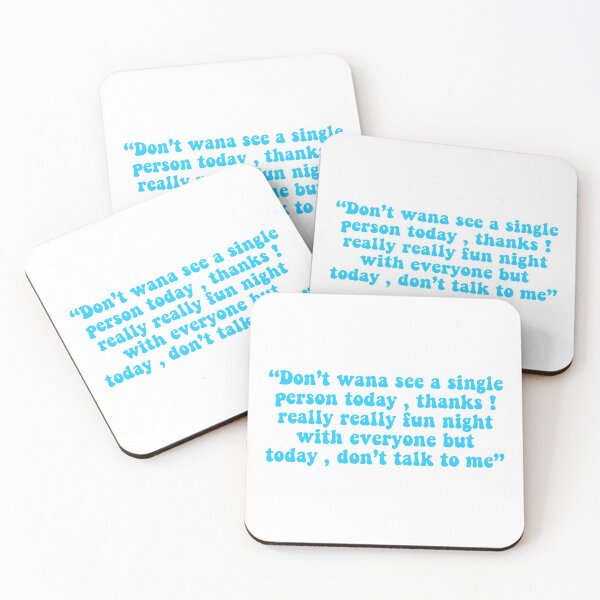 Item preview, Dont wanna see a single person today designed and sold by RafaTakami.