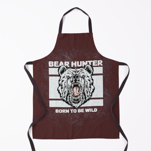 Item preview, 'BEAR HUNTER BORN TO BE WILD' COLLECTION designed and sold by JRM Tees & More Store.