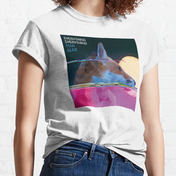 Vista previa del artículo con la obra «Everything Everything - Man Alive diseño low poly», diseñado y vendido por Bojkiw.
