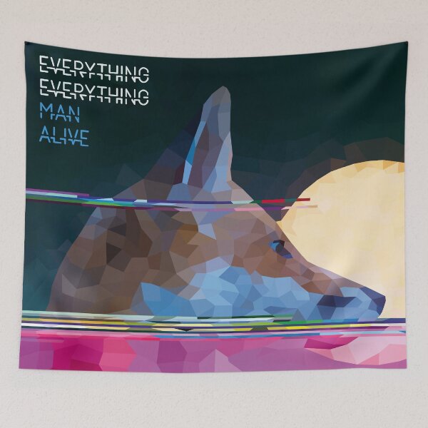 Item preview, Everything Everything - Man Alive low poly design designed and sold by Bojkiw.