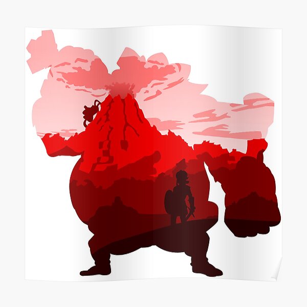 Goron Champion BOTW Poster