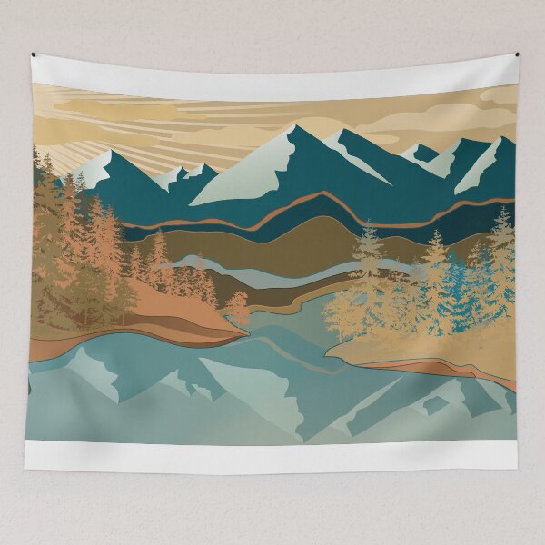 Item preview, Gore Range Illustration  designed and sold by erinbuchheit.
