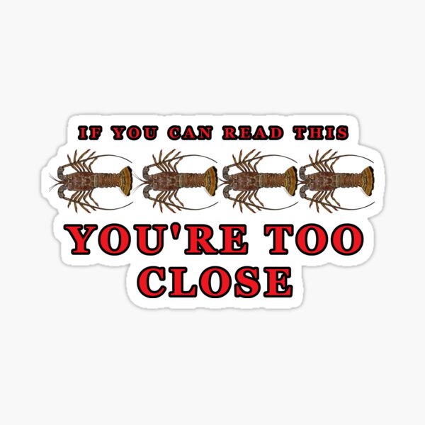 Item preview, If You Can Read This -YOU'RE TOO CLOSE! designed and sold by KeysTreasures.