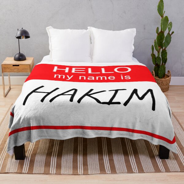 Item preview, Hello My Name is Hakim Name Tag Custom Personalised Design  designed and sold by CreatedbyJR.