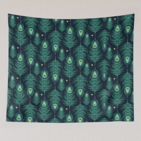 Item preview, Peacock Feathers Artwork designed and sold by RheanaDesigns.