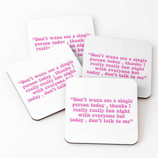 Item preview, Dont wanna see a single person today designed and sold by RafaTakami.