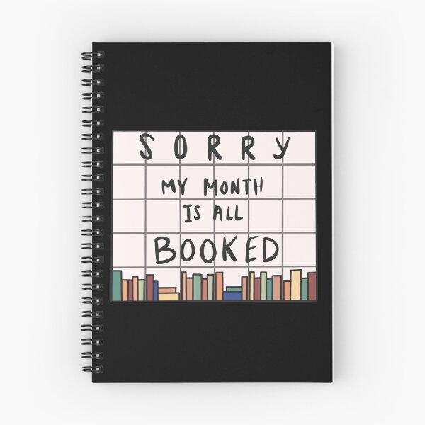 Item preview, Sorry my Month is all Booked designed and sold by ReidMooreDesign.