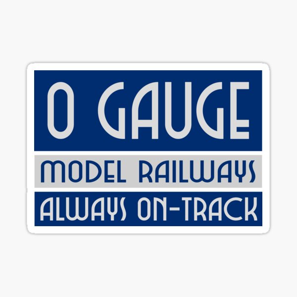 Item preview, Specially Made for O Gauge Model Railway Enthusiasts. Model Railways and Model Trains, Always on Track. Great Gift for the Model Railway Enthusiast in Your Life. Or Spoil Yourself! designed and sold by UrTops.