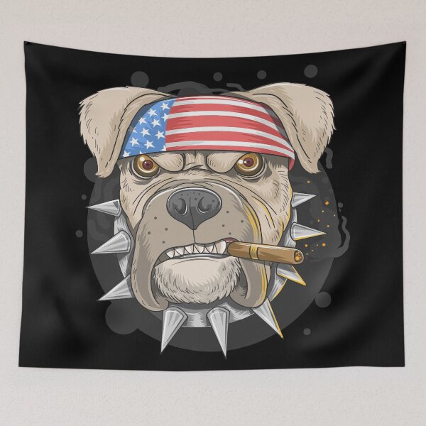 Item preview, Badass American Bulldog designed and sold by kalud-zoldyck.