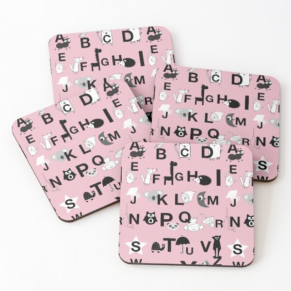 Item preview, ABC Pink  designed and sold by susycosta.