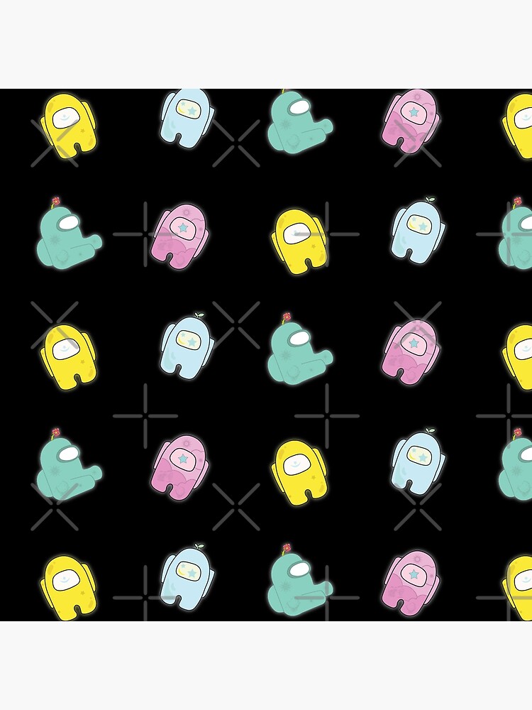 Among Us Video Game Hd Cute Characters Tote Bag By Kawaii Magique Redbubble redbubble