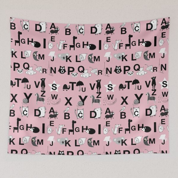 Item preview, ABC Pink  designed and sold by susycosta.
