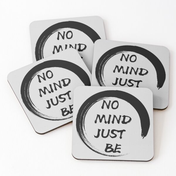 Item preview, No Mind, Just Be: Gray Selection designed and sold by Intuitive Engines Apparel Co..