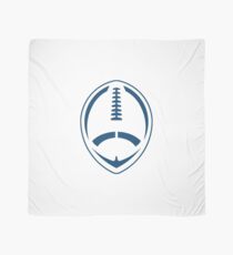 Blue Vector Football Scarf