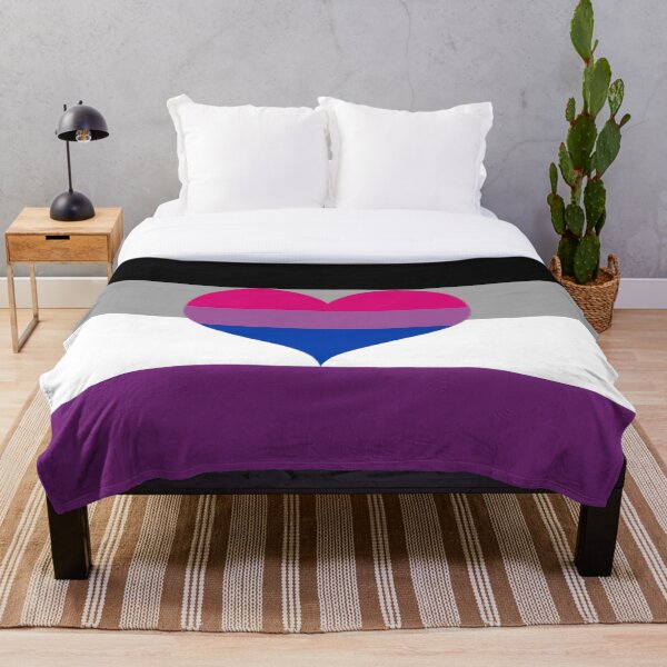 Item preview, Bandera del orgullo biromántico asexual designed and sold by DarkVulpine.