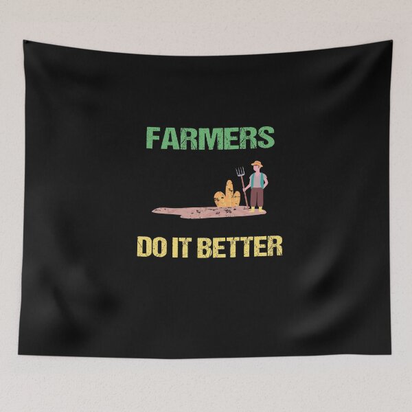 Item preview, FARMERS DO IT BETTER Tractor Funny Farming Humor Sarcasm designed and sold by lmyer.