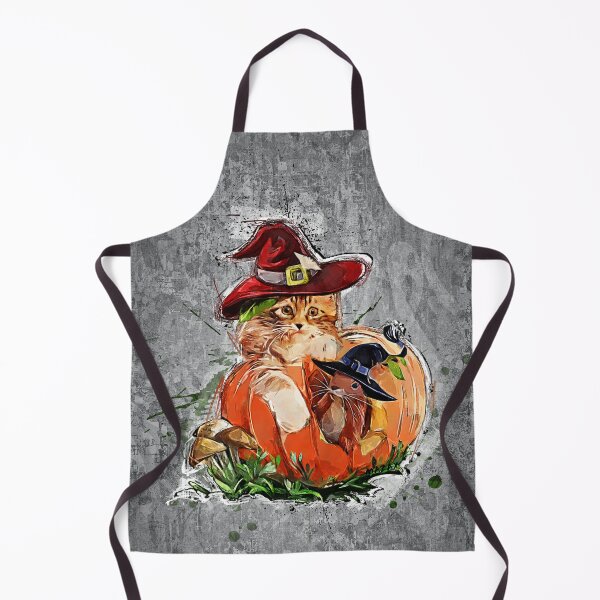 Item preview, Little Witch Cat and Squirrel in cute pumpkin designed and sold by MAZAX.