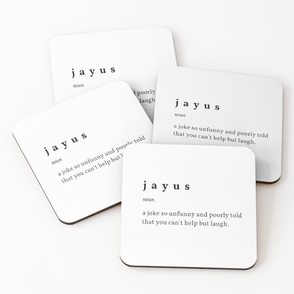 Item preview, jayus - a joke so unfunny and poorly told that you can't help but laugh  designed and sold by mileyyoung.