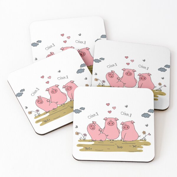 Item preview, Happy pigs designed and sold by Patrick Khoury.