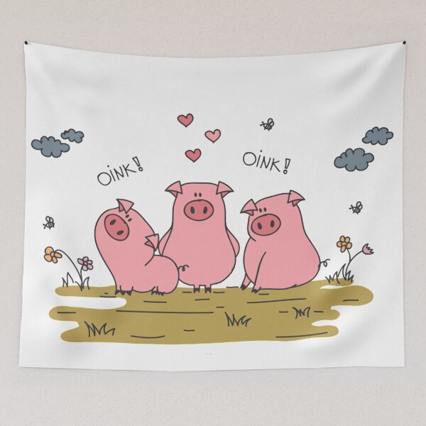 Item preview, Happy pigs designed and sold by Patrick Khoury.
