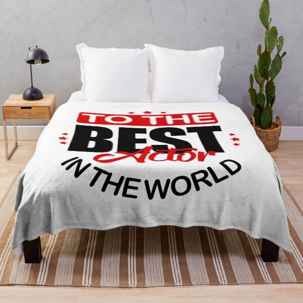 Item preview, To the best actor in the world, best guy, good friend! designed and sold by Cristian Stefan.