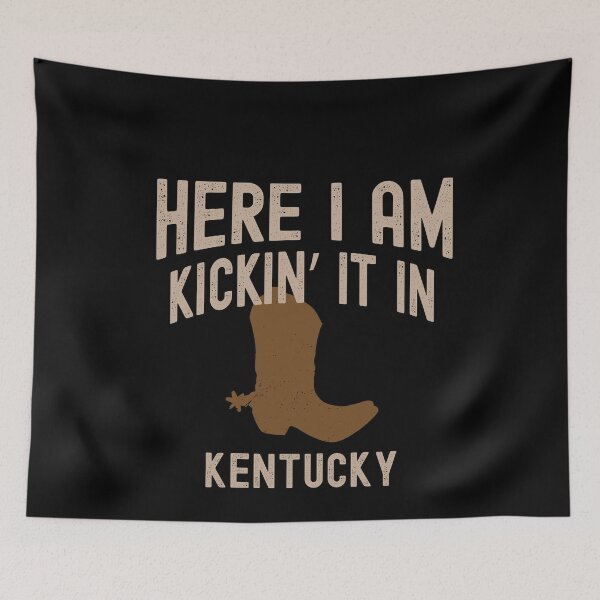 Item preview, Kicking It In Kentucky - Cowboy Western Rodeo Boots designed and sold by LushCatDesign.
