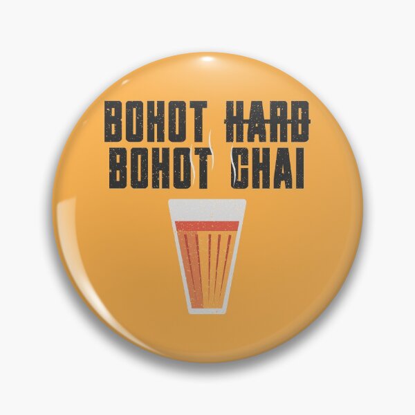 Item preview, Bohot Chai Hindi designed and sold by artworkbyrihen.