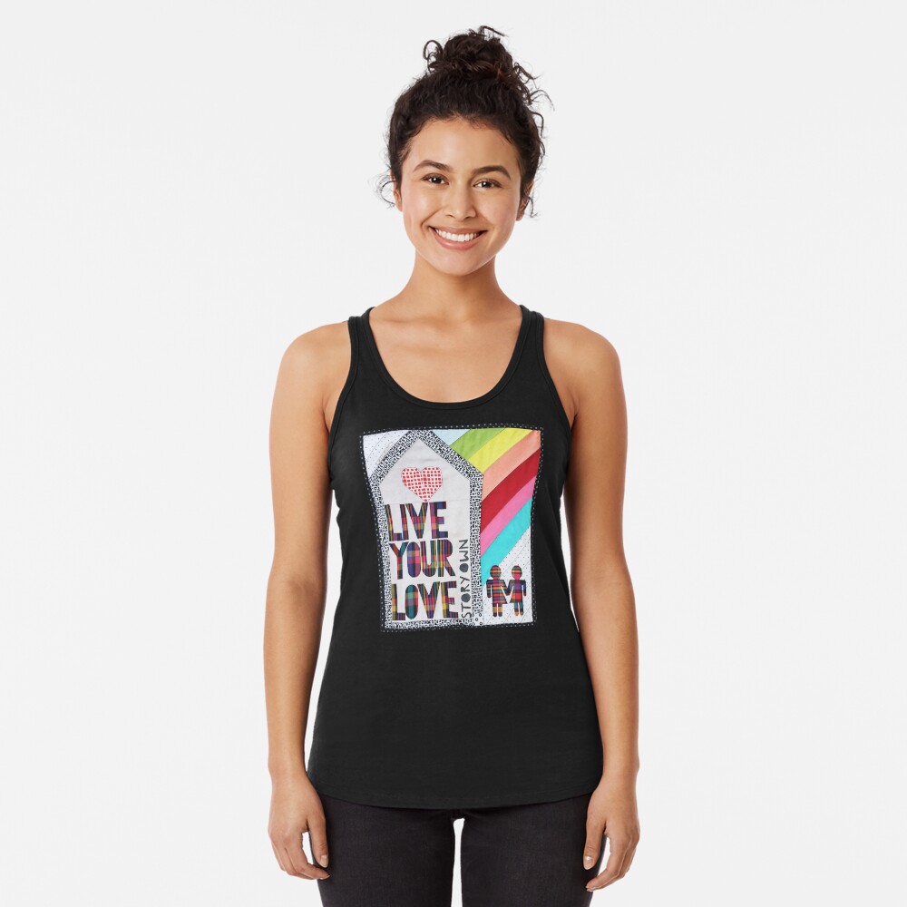 Item preview, Racerback Tank Top designed and sold by LaRuedeFleurs.