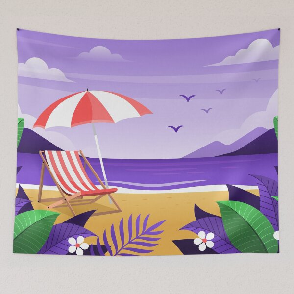Item preview, Amazing Summer Tropical Beach designed and sold by Vector Scout Lab.