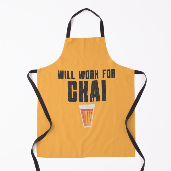 Item preview, Will Work For Chai designed and sold by artworkbyrihen.