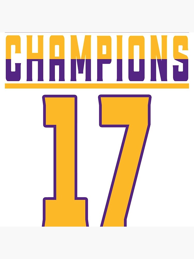 Lakers Championship 2020 17 Time NBA Finals Champions Sticker for Sale by  fouadwin