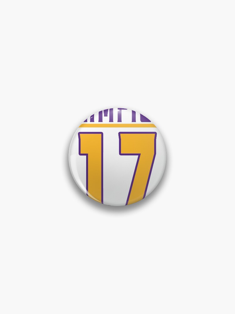 Lakers Championship 2020 17 Time NBA Finals Champions Pin for