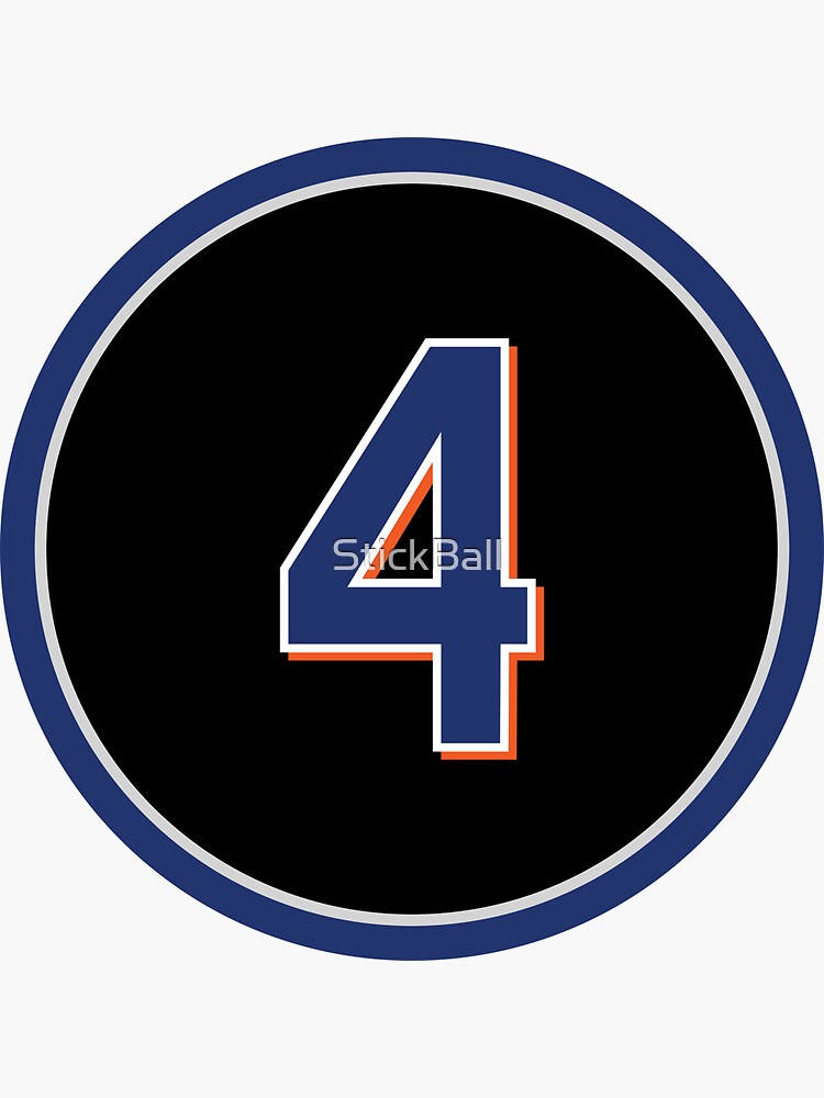 Jacob deGrom #48 Jersey Number Sticker for Sale by StickBall