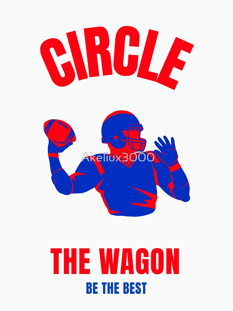 buffalo bills circle the wagons t shirt