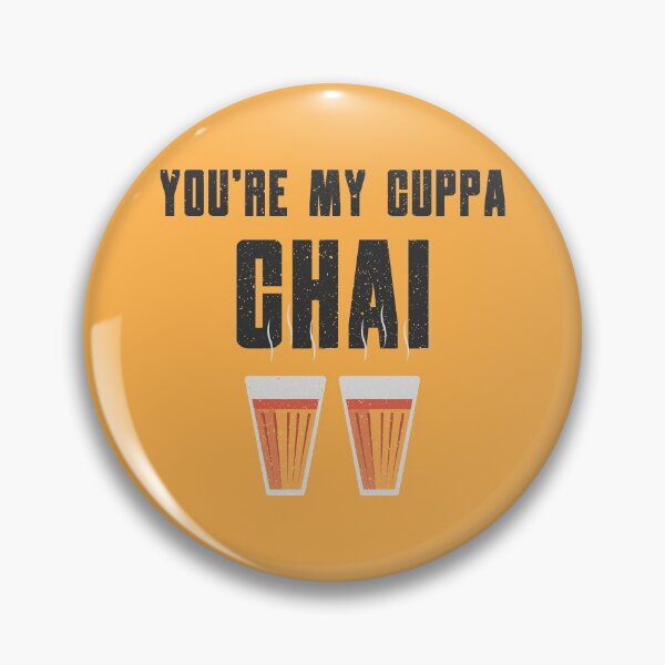 Item preview, Funny Cup Of Chai Quote designed and sold by artworkbyrihen.