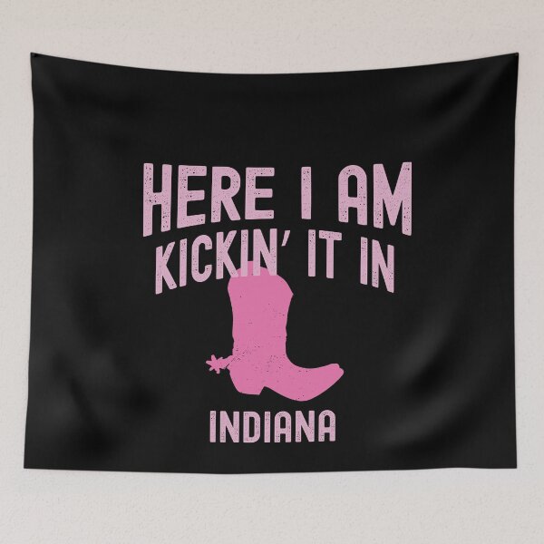 Item preview, Kicking It In Indiana - Cowgirl Western Rodeo Boots designed and sold by LushCatDesign.