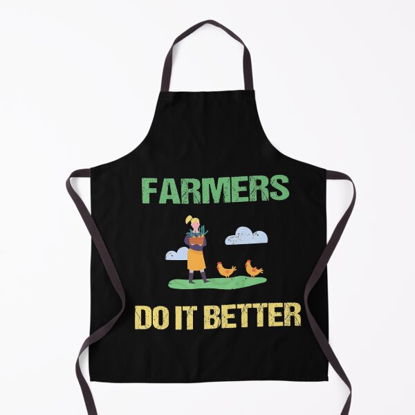 Item preview, FARMERS DO IT BETTER Tractor Funny Farming Humor Sarcasm Chickens designed and sold by lmyer.