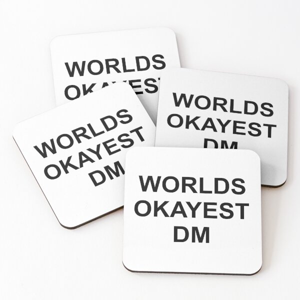 Item preview, Worlds Okayest DM designed and sold by child-star.