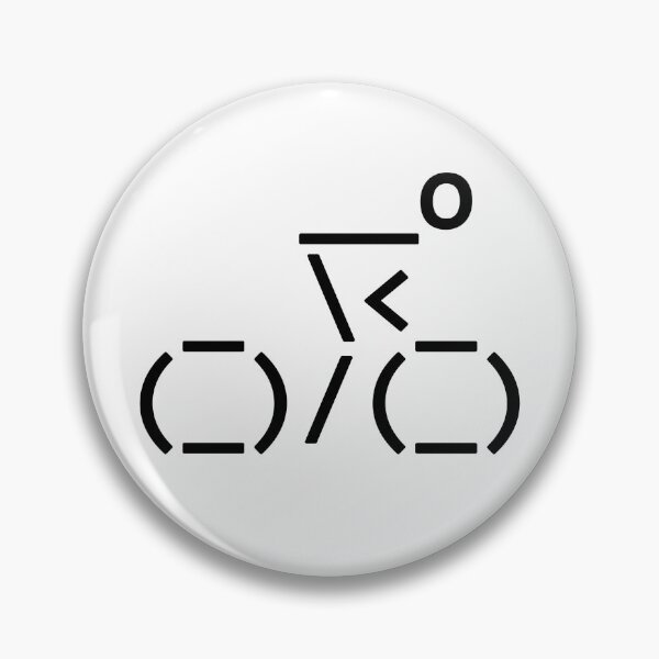 Item preview, ASCII Art Cyclist designed and sold by hadicazvysavaca.